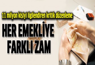 Emeklinin zam sistemi değişiyor