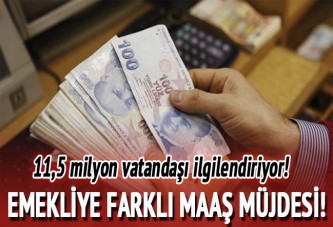 Emekliye enflasyon rakamlarına göre zam farkı