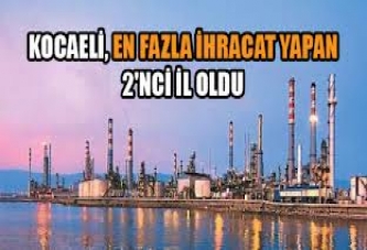 En fazla ithalat yapan 2'inci il oldu