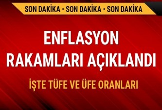 Enflasyon rakamları açıklandı, yıllık TÜFE yüzde 9,79 ÜFE 15,45 oldu