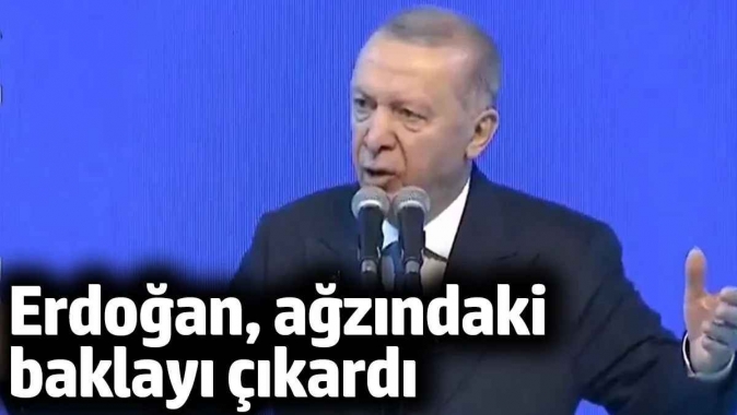 Erdoğan ağzındaki baklayı çıkardı: Allah izin verirse...