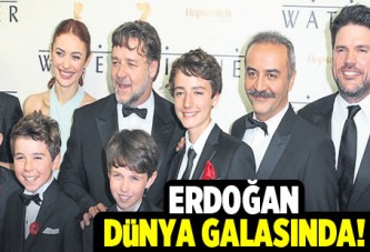 Erdoğan dünya galasında