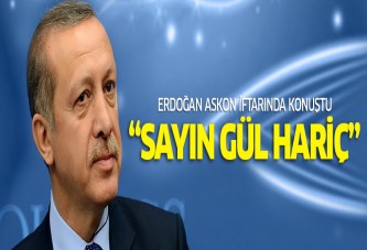 Erdoğan: Gül'ü tenzih ediyorum