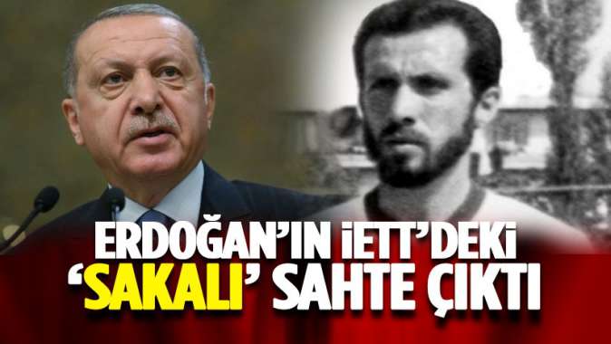 Erdoğan İETTde meğer sakalı için değil özelden gitmiş