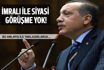 Erdoğan: İmralı ile siyasi görüşme yok