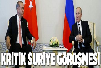 Erdoğan Putin ile görüştü