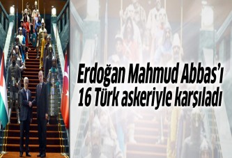 Erdoğan ve Abbas'tan basın toplantısı