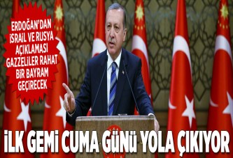 Erdoğan'dan İsrail ve Rusya açıklaması..