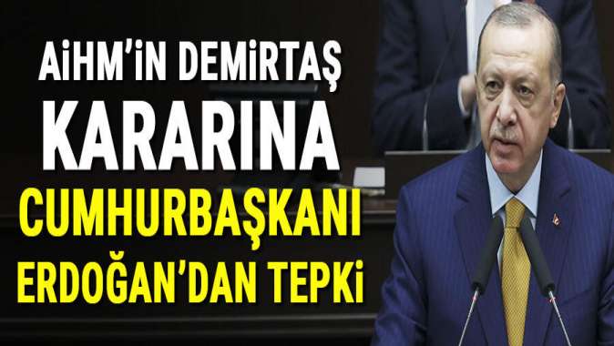 Erdoğandan önemli açıklamalar! Öğrencilere burs müjdesi, AİHMnin Demirtaş kararı ve diğer detaylar