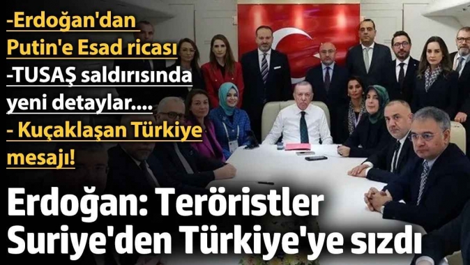 Erdoğandan yeni TUSAŞ açıklaması