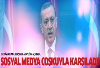 Erdoğan'ın cumhurbaşkanı adaylığı için sosyal medyada ne dediler?