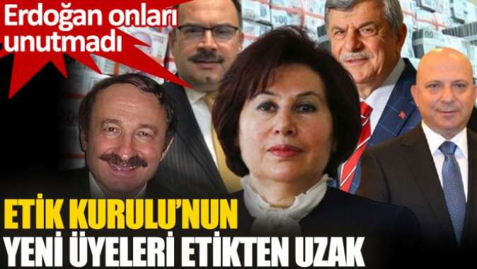 Erdoğanın elini öpmek isteyen Uşan ve eski rektör İbiş de Etik Kurulunda