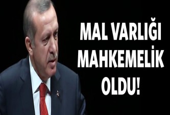 Erdoğan'ın mal varlığı mahkemelik oldu