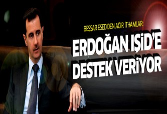 Esed: Erdoğan IŞİD'e destek veriyor