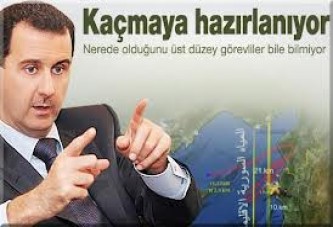 Esed kaçmaya hazırlanıyor!