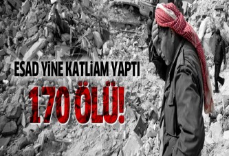 Esed Rakka'da katliam yaptı: 170 ölü!