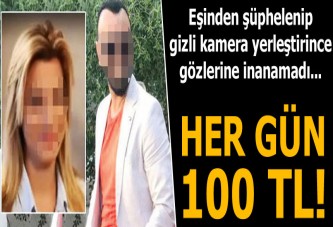 Eşinden şüphelenip gizli kamera yerleştirdi! Gözlerine inanamadı...