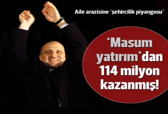 Eski bakan Bayraktar'ın ailesi, 'masum yatırım'dan 114 milyon TL kazandı!