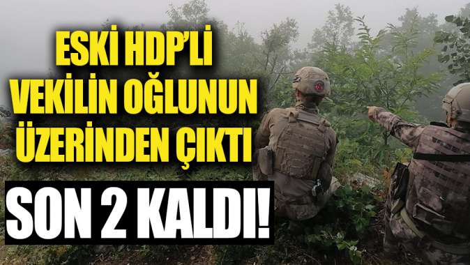 Eski HDPli vekil Demir Çelikin terörist oğlunun üzerinden çıktı