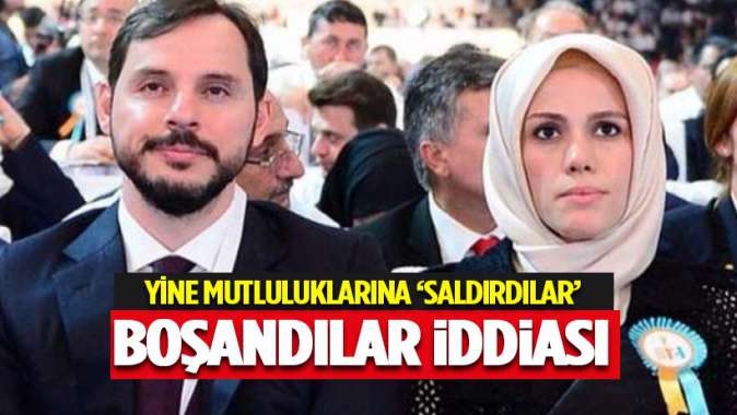 Esra Albayrak ve Berat Albayrak boşandı iddiası