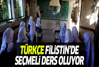 Filistin'de Türkçe seçmeli ders oluyor