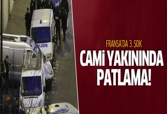 Fransa'da 3. şok! Cami yakınında patlama