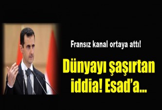 Fransız kanalından ilginç Esad iddiası