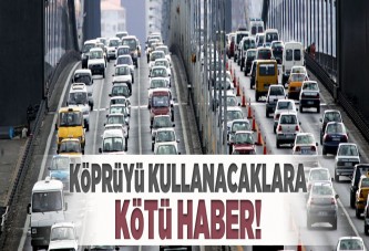 FSM'de 4 şerit trafiğe kapatıldı