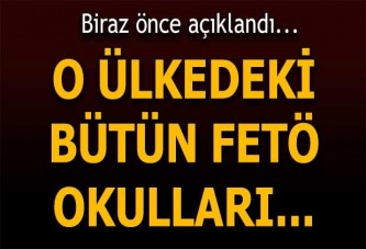 Gabon'daki FETÖ okulları TMV'ye devrediliyor