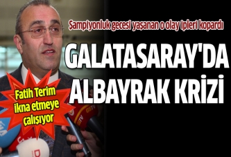 Galatasaray'da Abdurrahim Albayrak krizi