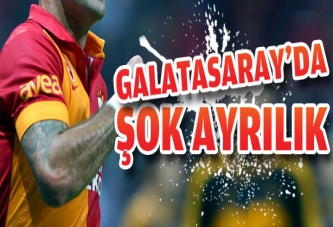 Galatasaray'da şok ayrılık