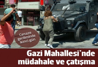 Gazi Mahallesi'nde polis müdahalesi