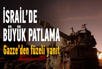 Gazze'den İsrail'e karşılık!