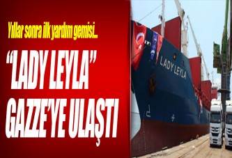 Gazze'ye yardım gemisi İsrail'e ulaştı