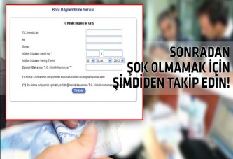 Gelir İdaresi Başkanlığı borç sorgulama