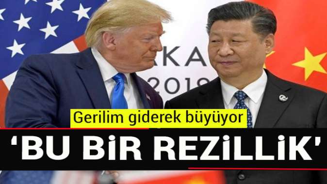 Gerilim giderek büyüyor! Bu bir rezillik