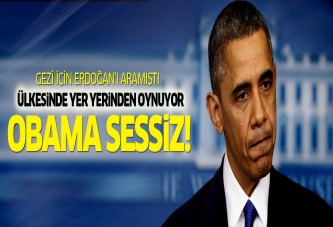 Gezi için Erdoğan'ı arayan Obama siyahilere kulak tıkadı