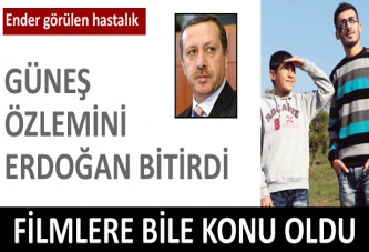 Güneş özlemini Erdoğan bitirdi