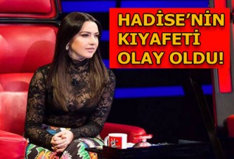 Hadise'nin kıyafeti yine olay oldu!