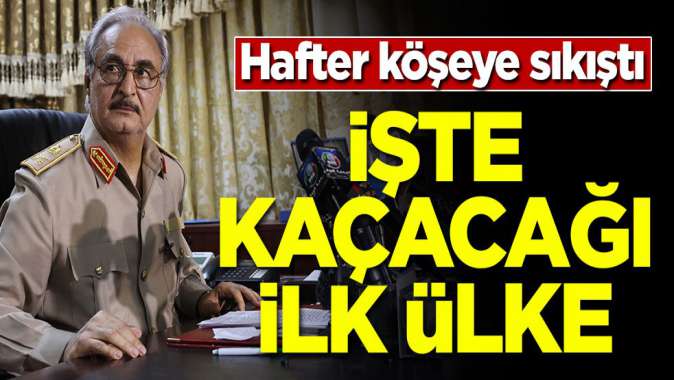 Hafter köşeye sıkıştı! İşte kaçacağı ilk ülke