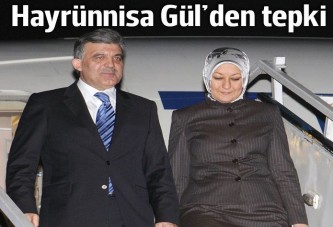 Hayrünnisa Gül, Davutoğlu'na tepkili