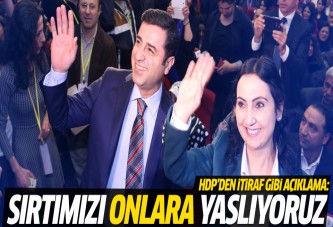 HDP'den itiraf gibi açıklama!