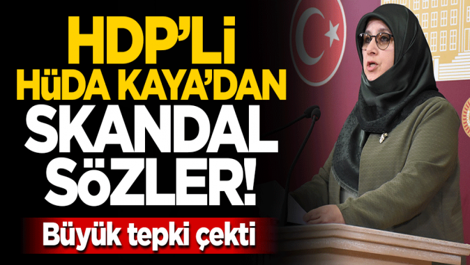 HDPli Hüda Kayadan skandal sözler: İsteseydik dağa çıkardık