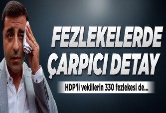 HDP'lilerin fezlekeleri terörden