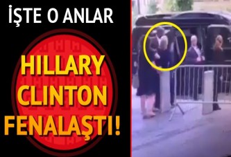 Hillary Clinton 11 Eylül törenlerinde fenalaştı