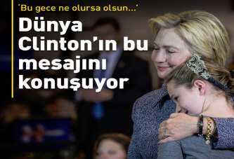 Hillary Clinton'dan seçim tweeti