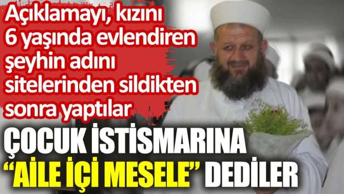 Hiranur Vakfı büyük skandal sonrası açıklama yaptı: Çocuk istismarına “Aile içi mesele” dediler