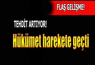 Hükümet harekete geçti