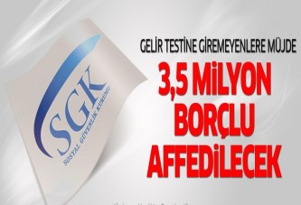 Hükümetten genel sağlık sigorta affı