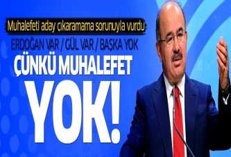 Hüseyin Çelik: Muhalefet aday çıkaramıyor!